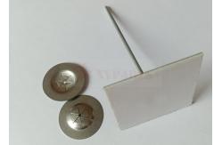 China 120mm Stick Pin Self Adhesive Insulation Hangers For Rockwool supplier