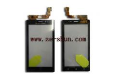 China Cell Phone Replacement Touch Screens for Sony Ericsson MT27 Touchscreen Black supplier