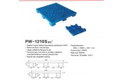 China Nine Foot Style Stackable Plastic Pallet For Environmental Friendly Storage supplier