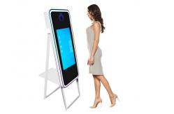 China Advertising Interactive Mirror Photo Booth With Camera Printer supplier