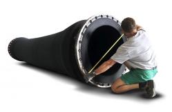 China 240kg Durable Rubber Floating Hose for Heavy Duty Industrial supplier