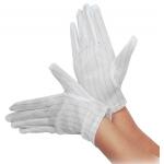 High Dexterity 10e10 Ohm Polyester Cleanroom ESD Hand Gloves for sale