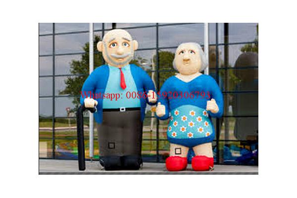 inflatable abraham and sarah , Inflatable Old man, Inflatable Old Woman