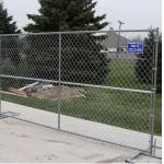 Australian Standard 60x60mm Temporary Chain Link Fence For Construction