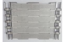 China Reinforced SS Plate Conveyor Belt High Tensile Strength Pressure Resistance supplier