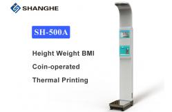 China High Precision Smart Bluetooth BMI Scale 0.5cm / 0.1cm Accuracy Small Power supplier