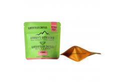 China Matte Finished Stand Up Pouch for Gummies , Zipper Aluminum Laminated Foil Pouch supplier