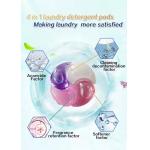 4 In 1 Laundry Capsules Washing Pod Liquid Gel Laundry Detergent Pods Fruity Fragrance For Fresh Apparel for sale