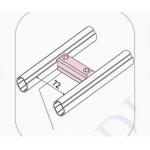 Aluminum lean Pipe Connector for Lean tube System