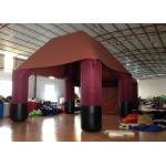Big Party Inflatable Event Tent Sewing Sealed Pvc Tarpaulin Waterproof Customized for sale