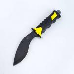 Plastic Handle Spring Steel Machete 12in Rustproof Ergonomically