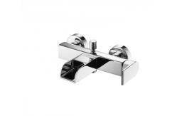 China Bath Tap Waterfall Tap Bathtub Mixer Tap Brass Shower Mixer Tap Chrome LED supplier
