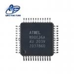 ATM90E36A Atmel Electronic Components Usb Flash Ic 24 MHz for sale