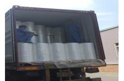 China Plain Dot Embossed Non Woven Fabric 50-200g White CPC Composite supplier