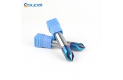 China Tungsten Carbide 4 Flutes Chamfer End Mill CNC Cutting Tools supplier