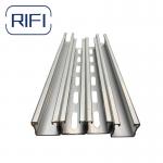 0.8mm-3mm Thickness Silver Strut Channel for Sturdy and Durable Structural Support for sale