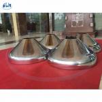 89mm Conical Tank Heads Stainless Steel Dished Ends OHSAS18001 for sale
