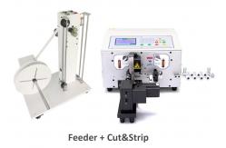 China Low Noise 450W Wire Stripping And Crimping Machine Automatic supplier