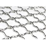 3x3 316 316L Stainless Steel Crimped Wire Mesh Plain / Twill Weave for sale