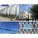Poland 900mm Coil Thermal Concertina Razor Barbed Wire BTO-22 for sale