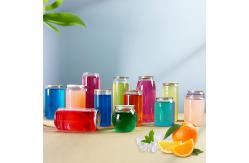 China FDA Approved Clear PET Cylindrical Container With Aluminum Lid supplier