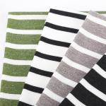 Elastic And Comfortable And Soft Striped Knit Fabric For Casual Wear