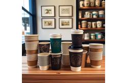 China FSC Double Wall Disposable Coffee Cups 22oz Eco Friendly Paper Cup 630cc supplier