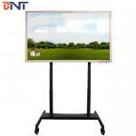 Motorized Lift Up Down Interactive Whiteboard Mobile Stand With Wired Switch for sale