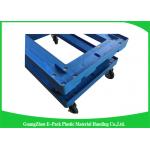 Collapsible Heavy Duty Dolly , Moving Equipment Dolly Plastic Frame With PU Wheels