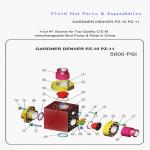 Gardner Denver PZ10 PZ11 Fluid End Parts Expendables for sale