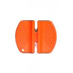 Portable Plastic 2 Stage Knife Sharpener Camping Tools With Dry And Clean for sale