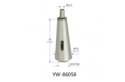 China Nickel Plated Cable Gripper M15 Male Thread For Adjustable Lighting Fixture YW86055 supplier