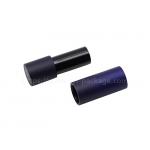 3.5g Luxury Lipstick Tube Cylinder Empty Aluminum Container Package With Paper Box