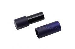China 3.5g Luxury Lipstick Tube Cylinder Empty Aluminum Container Package With Paper Box supplier