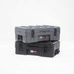 Camping Carry Car Roof Box 66L Capacity LLDPE Material Customized for sale