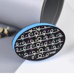 Oval Eva Sponge Felt Chalkboard Eraser blackboard wiper with Magnetic back
