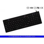 IP68 Backlit Silicone Keyboard With On / Off Switch Function Keys for sale