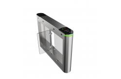 China SUS304 School Turnstile Gate Access Control With Tempered Glass Card Cover supplier