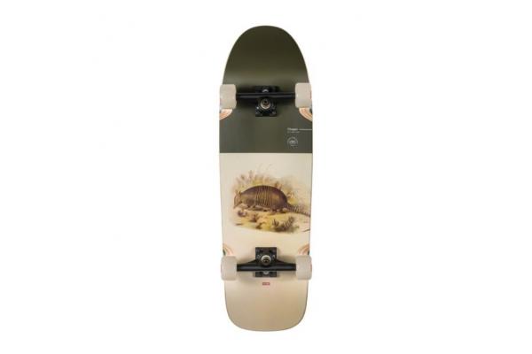 Globe Chopper Armadillo Cruiser Complete Skateboard - 9.7 x 31.75