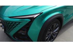 China Bubble Free Swipeable Gloss Car Vinyl Wrap Titanium Steel Grey supplier