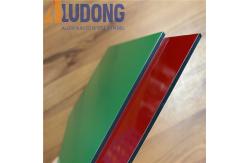 China Signage ACP ACM 5mm PVDF Aluminum Composite Panel Brushed supplier