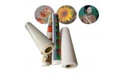 China Matte Eco Solvent Printing Polyester Canvas Fabric 260gsm supplier