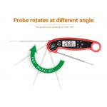 Meat Recalibratable Digital Thermometer Long Probe Foldable SS304