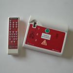 Red Hand Held Automated Electronic Defibrillator With Defibrillation Button for sale
