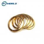 Precision Components CNC Brass Parts Custom Processed Brass Rings for sale