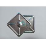 2-1/2 Mild Steel Square Insulation Self Locking Washer With Bevel Edge