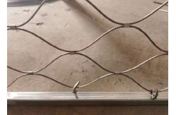China Diameter 3.0mm Balustrade Cable Mesh Fall Prevention Stainless Steel Rope Mesh 7x7 supplier