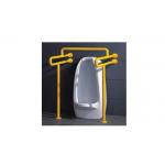 Disabled Safety Toilet Cubicle Hardware , Stainless Steel / Nylon Grab Bar for sale