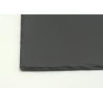 Rough Edges Slate Cheese Cutting Board Rectangular Shape 30cm x 20cm With Pads