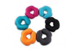 China U Shaped Inflatable Neck Pillow , Shredded Memory Self Inflating Neck Pillow supplier